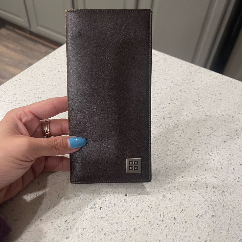 Givenchy Brown Leather Wallet